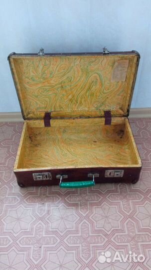 Чемодан фибровый СССР