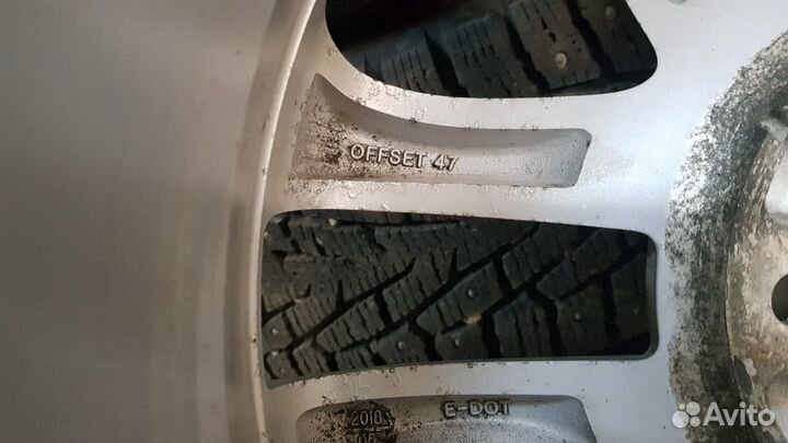 Зимние колёса Hyundai santa fe new оригинал