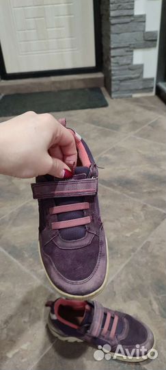 Кроссовки для девочки ecco