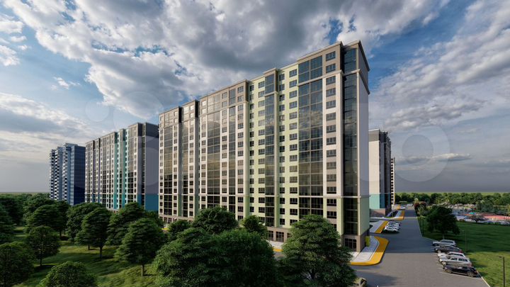 1-к. квартира, 43,2 м², 4/17 эт.