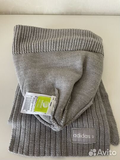 Комплект шапка и шарф женский, adidas