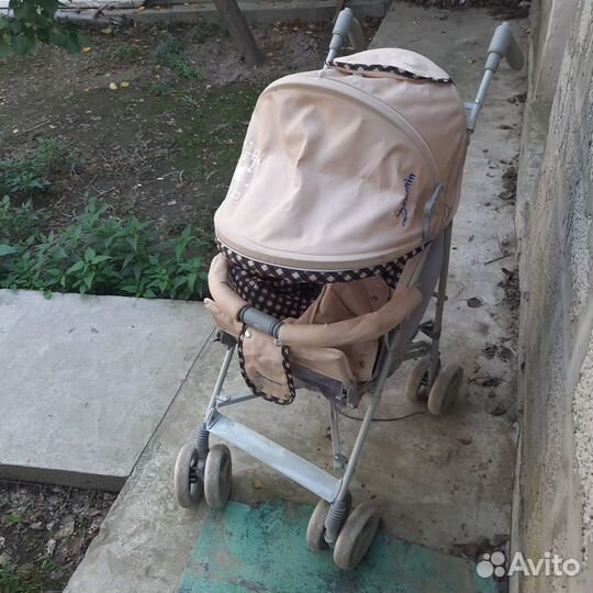 Прогулочная коляска трость бу
