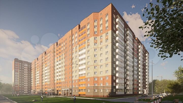 2-к. квартира, 55,8 м², 9/13 эт.