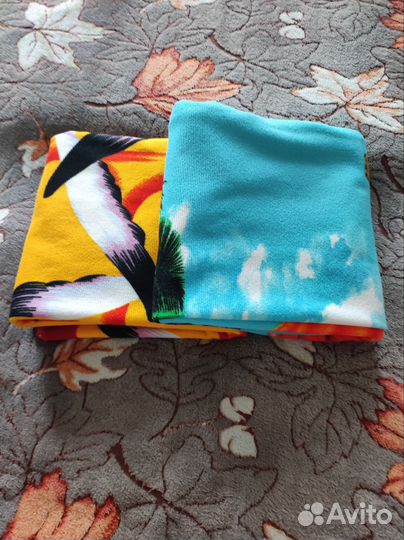 Полотенце пляжное из микрофибры