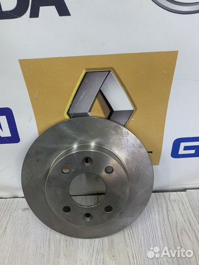 Тормозной диск перед Renault sandero