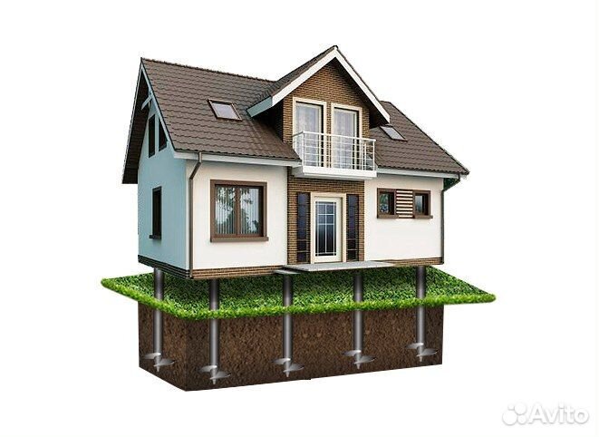 Винтовые сваи с установкой под ключ