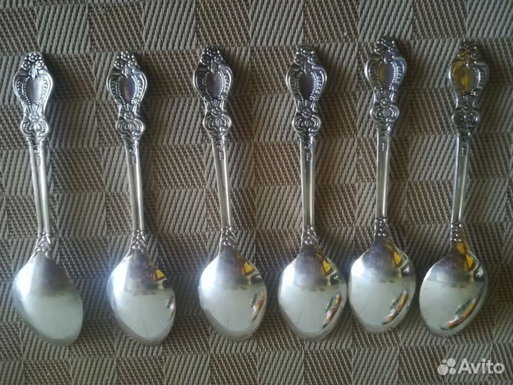 Ложки чайные. Троянда