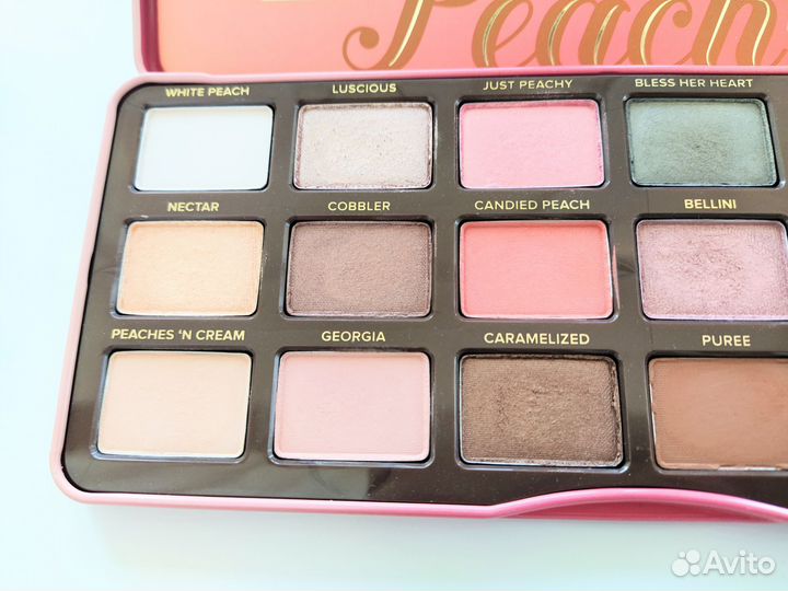 Палетка теней Too Faced Sweet Peach