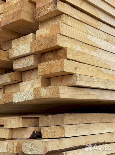 Доска обрезная 50х200х6000