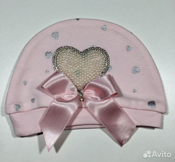 Набор на выписку для девочки розовый