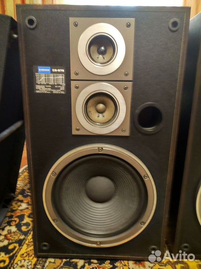 Акустические колонки pioneer cs 979.Напольные,винт