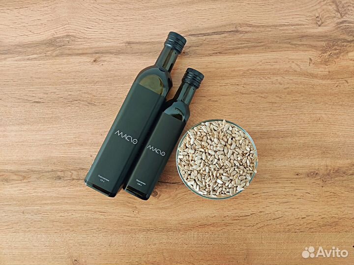 Подсолнечное масло холодного отжима