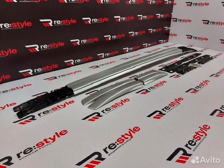 Рейлинги Mitsubishi Outlander с13г Серебро S2049