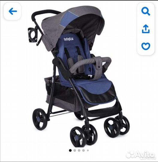 Коляска прогулочная babyton comfort