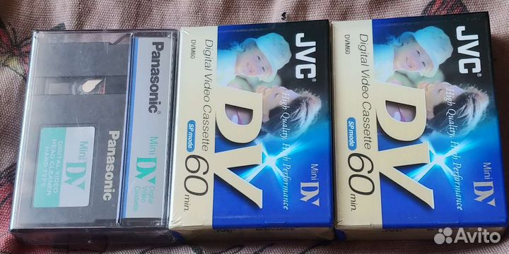 Видеокассеты mini DV новые