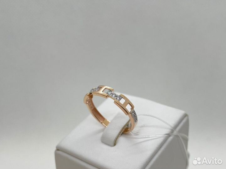 Золотое кольцо с камнями 585* (Врш ТЦ)