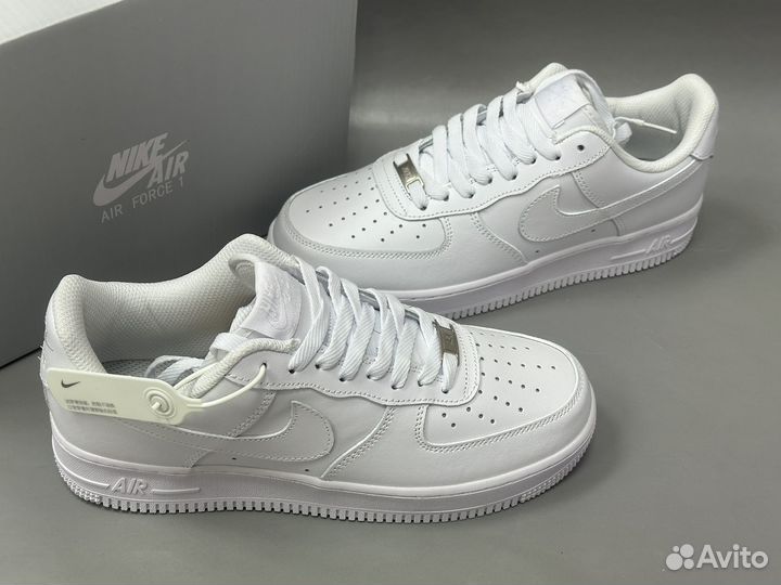 Кроссовки Nike air force 1 белые