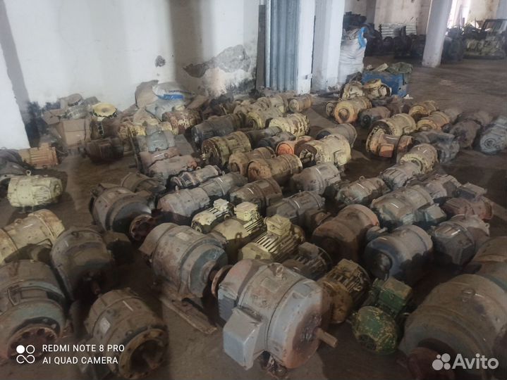 Электродвигатель 380в с хранения