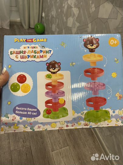 Башня лабиринт с шариками