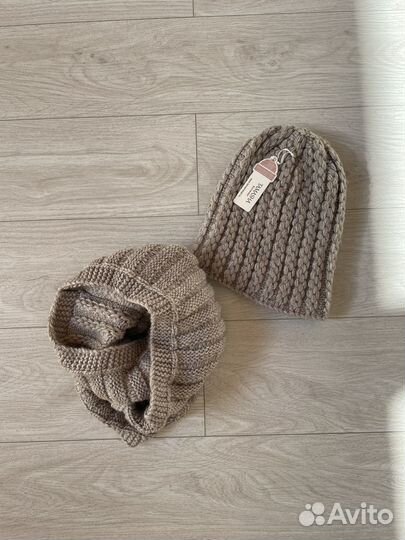 Шапка и снуд новые