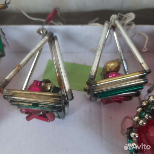 Елочные игрушки, Стеклярус