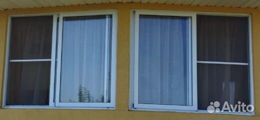 Алюминиевые окна раздвижные бу
