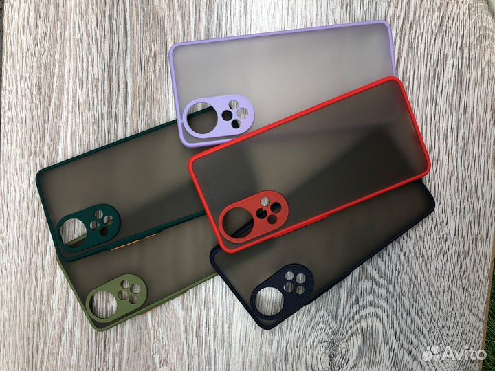 Чехол для Huawei Honor 50 пластик/матовый/силикон