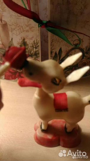 Ослик игрушка СССР колкий пластик