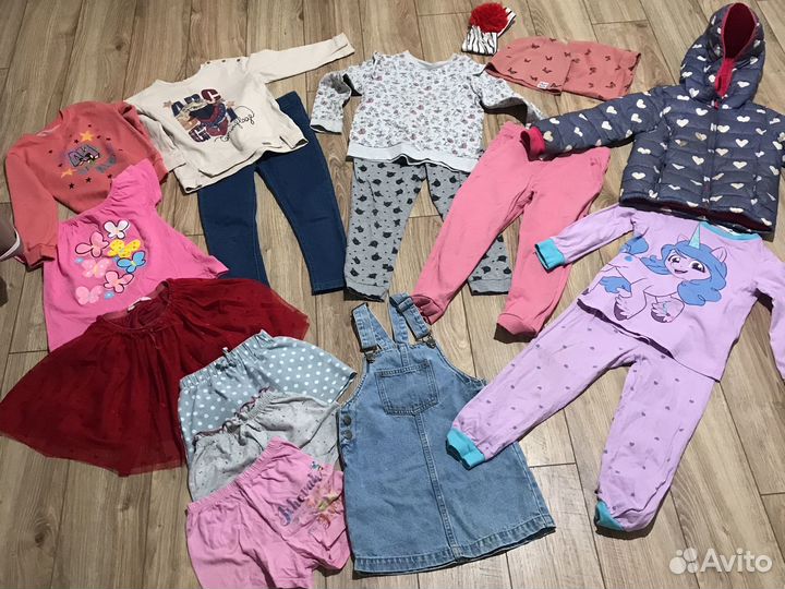 Вещи пакетом на девочку