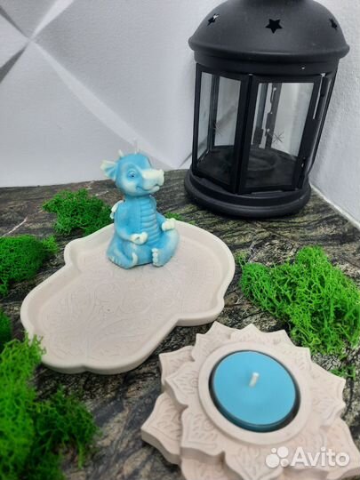 Новогодние свечи.Набор свечей.Символ 2024года