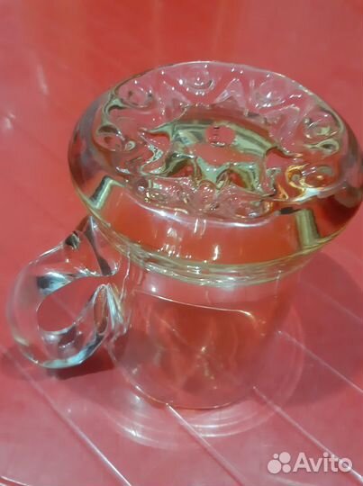 Ваза, чешское стекло. Пивная кружка. Чехия