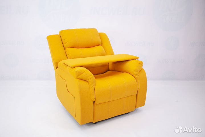 Реклайнер в рогожке