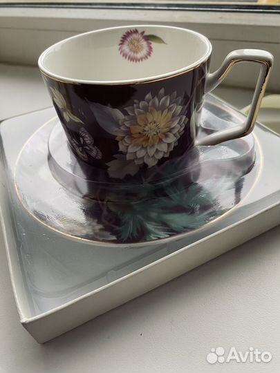 Чашка с блюдцем