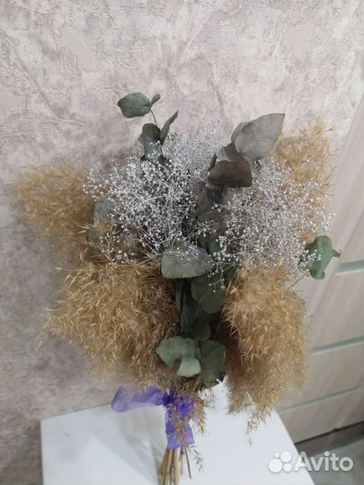 Сухоцветы букет