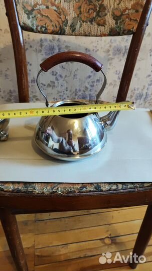 Чайник заварочный метал, б/у