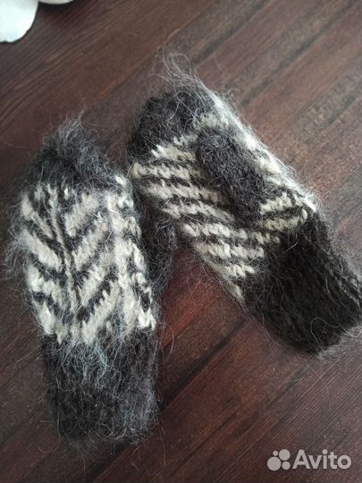 Детские зимние варежки