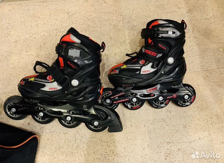 Роликовые коньки детские р30-35