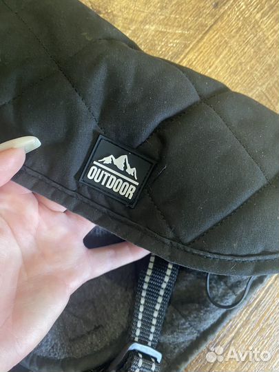 Попона для собак теплая