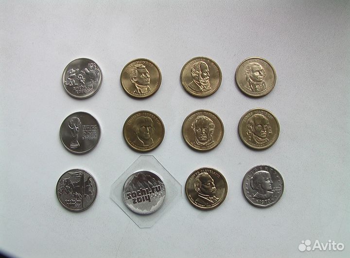 Продам монеты олимпийскиеСочи