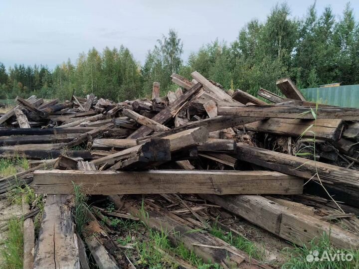 Шпалы деревянные бу