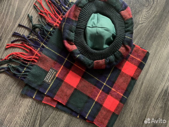 Берет шарф для девочки