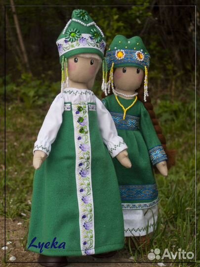 Кукла народная Прасковья