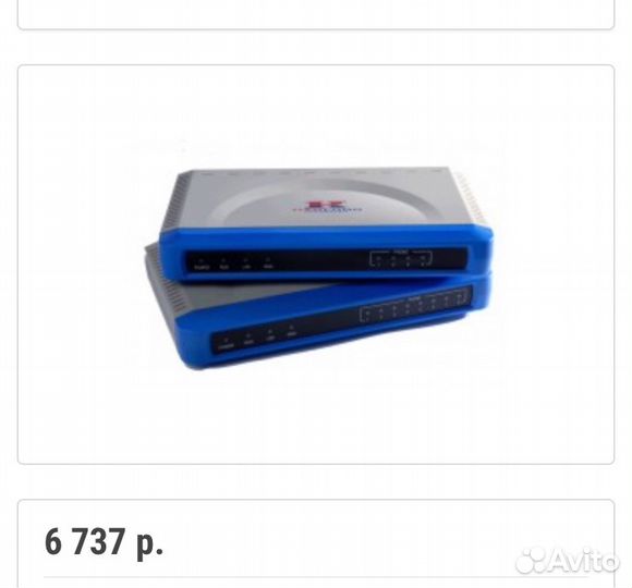 Hanlong Unicorn 6004 аналоговый sip шлюз