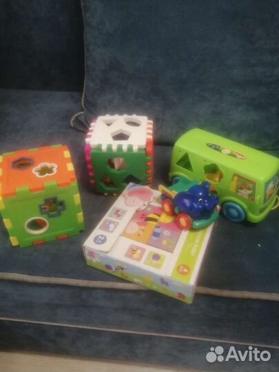 Развивающие игрушки от 1 года пакетом