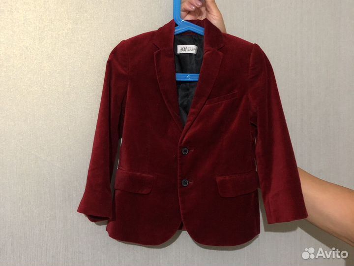 Пиджак бархатный HM 110