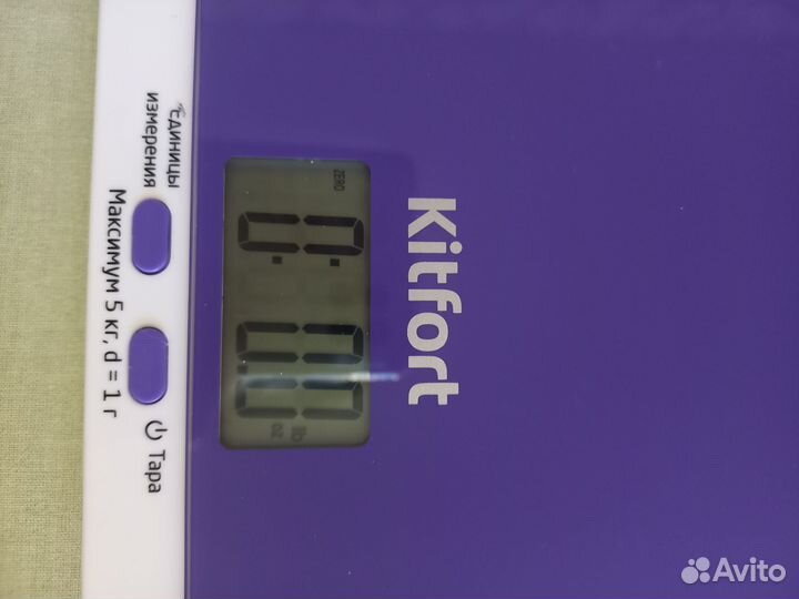 Весы кухонные kitfort