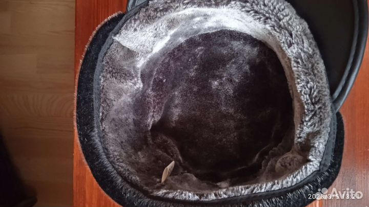 Меховая мужская кепка 58