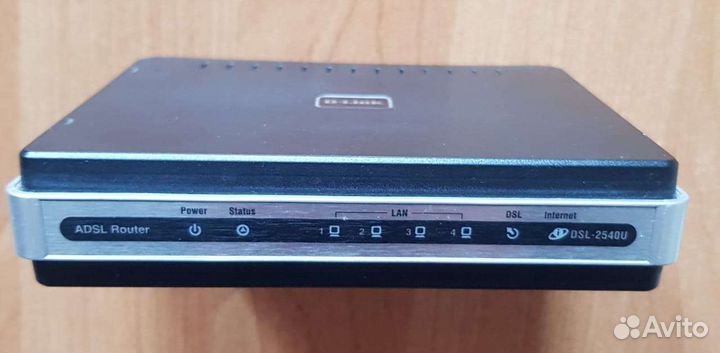 Adsl 2540u роутер D-link
