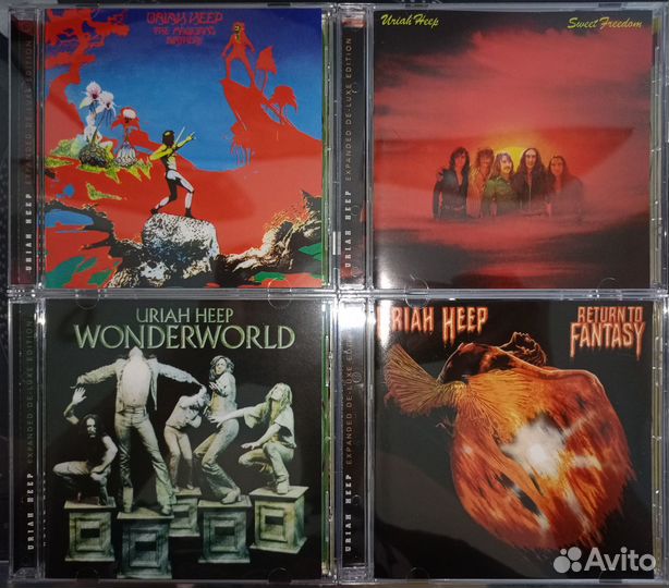 Uriah Heep, CD, Сд диски