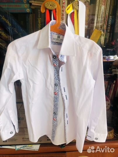 Рубашка для мальчика р122-128